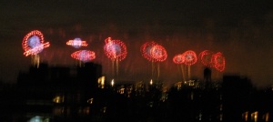 Fireworks o're the Hudson